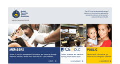 Desktop Screenshot of bcdental.org
